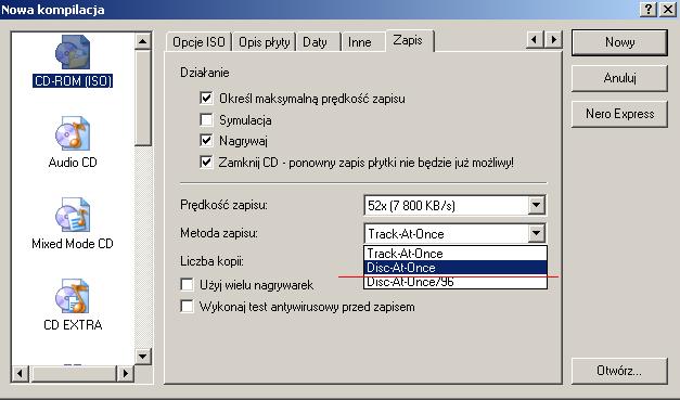 problem z nagrywarka pioneer dvr-k17b