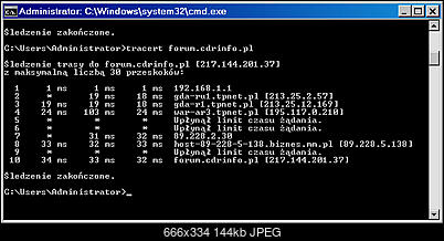 Forum znowu muli?-tracert-forum.cdrinfo.pl.jpg