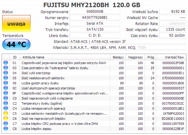 Testy HDD S.M.A.R.T. HDTune-schowek00422.png