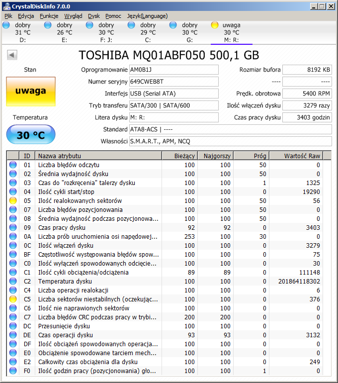 Testy HDD S.M.A.R.T. HDTune-2016-07-25-22_36_57-crystaldiskinfo-7.0.0.png