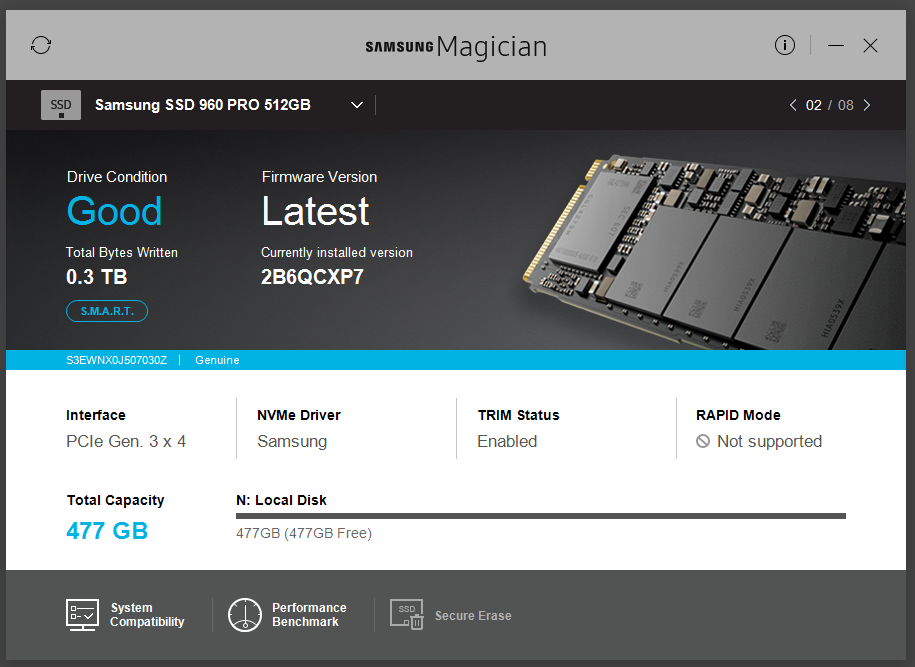 szybki test SSD Samsung 960 Pro M2 NVMe-przechwytywanie07.png