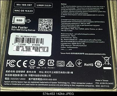 Apacer Panther AS350 256GB Phison PS3111, 3D TLC Toshiba-1.jpg