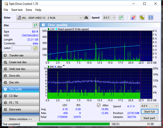 Vinpower/LG WH16NS58 DUP\DQ-disc_quality_18-sierpnia-2017.png