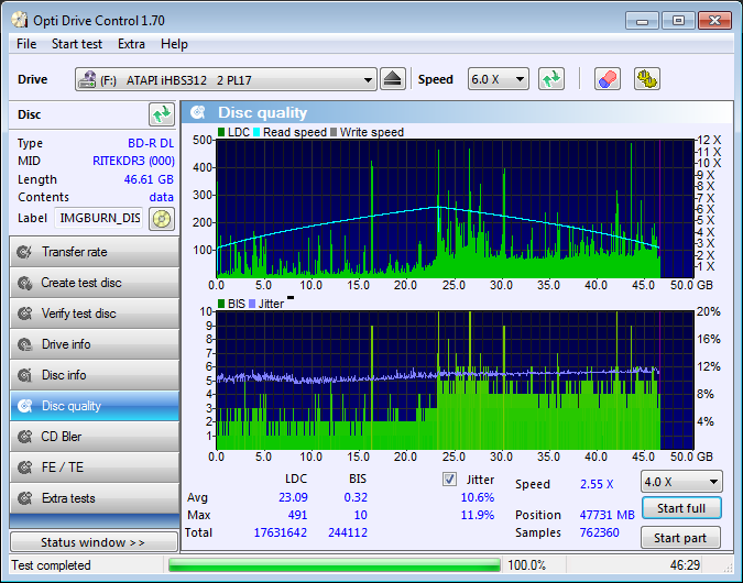 Pioneer BDR-209\S09 BD-R x16-ihbs312_2_pl17_bd-r_dl_ritekdr3_-000-_disc_quality_08-wrzesnia-2017_08-19.png