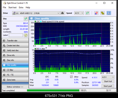 Pioneer BDR-209\S09 BD-R x16-disc-quality_02-lutego-2018.png