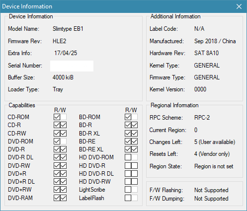 LiteOn EB1 4K/Ultra HD Blu-ray Writer-device-info.png