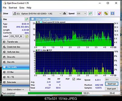 Vinpower/LG WH16NS58 DUP\DQ-disc_quality_11-juni-2019optiarc-5290s-plus-1.rg-8x.jpg