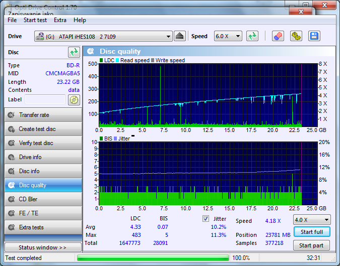 Pioneer BDR-209\S09 BD-R x16-disc_quality_17-pazdziernika-2019_filmy1.png