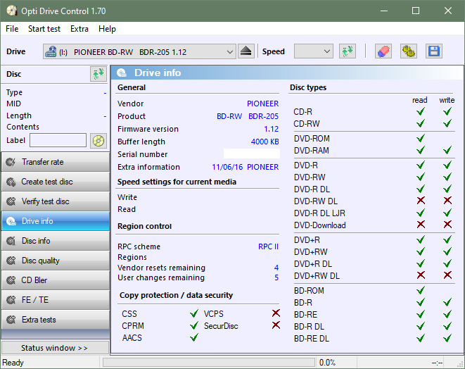 Pioneer BDR-205-drive-info.png