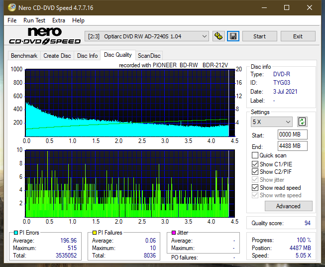 Pioneer BDR-212V - Vinpower / Pioneer-dq_4x_ad-7240s.png