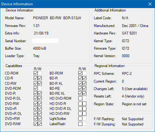 Pioneer BDR-213 / S13-device-info.png