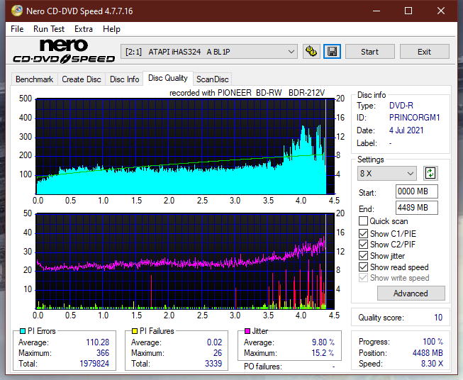 Pioneer BDR-212V - Vinpower / Pioneer-dq_16x_ihas324-.png