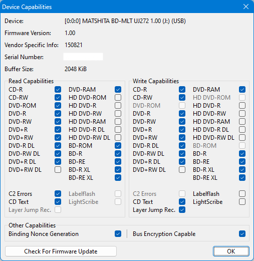 I-O Data EX-BD03K (Panasonic UJ272)-device-capabilities.png