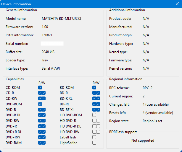 I-O Data EX-BD03K (Panasonic UJ272)-device-info.png