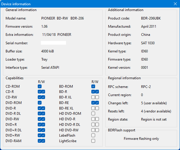 Pioneer BDR-2206 (BDR-206UBK)-device-info.png