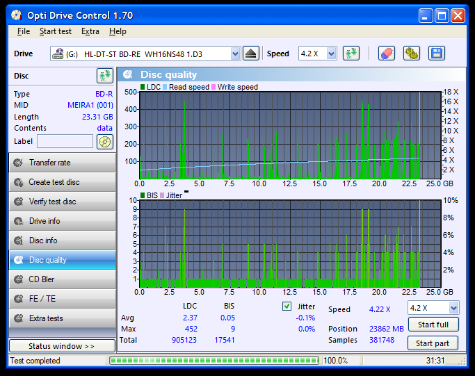 I-O Data EX-BD03K (Panasonic UJ272)-dq_odc170_2x_opcoff_wh16ns48dup.png