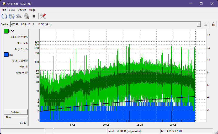 Pioneer BDR-XS05-dq_qpxtool_4x_opcon_ihbs112-gen1.png