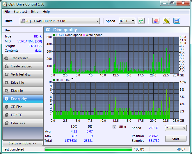 LiteOn iHBS 112/212/312-disc_quality_09-marca-2011.png