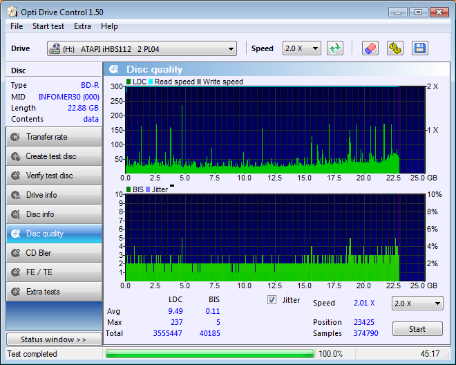 LiteOn iHBS 112/212/312-disc_quality_07-czerwca-2012-fortis.png