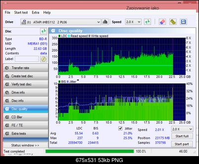 LG BH16NS40/WH16NS40/BH16NS48-disc_quality_10-wrzesnia-2013.png