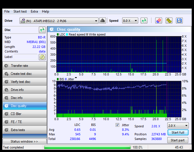 Pioneer BDR-209\S09 BD-R x16-disc_quality_26-lutego-2014a.png