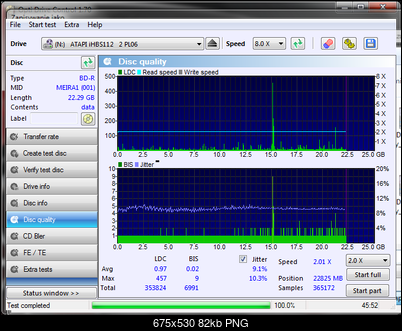 Pioneer BDR-209\S09 BD-R x16-disc_quality_06-marca-2014c.png