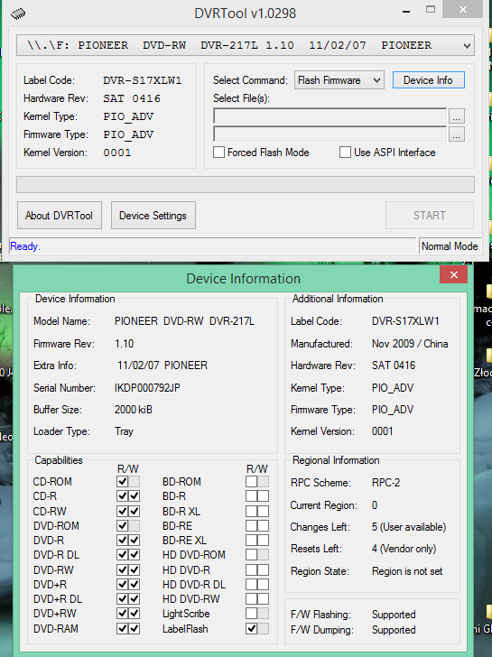 Audio Optimized Write  - Pioneer DVD Drive-2016-10-27_08-14-19.png