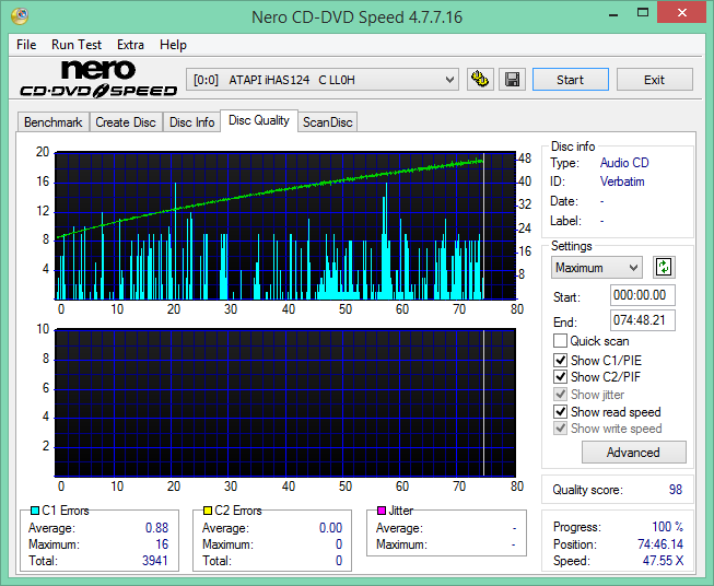 Audio Optimized Write  - Pioneer DVD Drive-2016-11-05_10-00-59.png