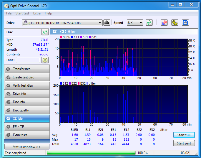 Audio Optimized Write  - Pioneer DVD Drive-20-04-2017-22-22-4x-pioneer-dvr-217jbk-1.10-px-755a-1.08-bler.png