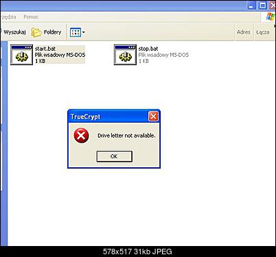 TrueCrypt - problem z zaszyfrowanym pendrivem - drive letter not available-truecrypt.jpg