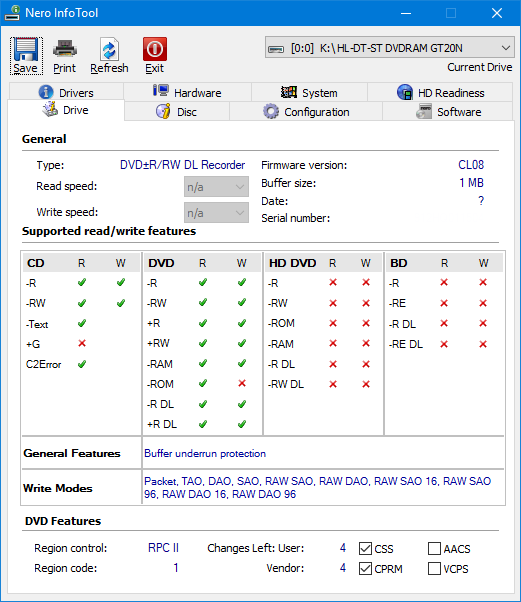 LG GT20N 2009r-infotool.png