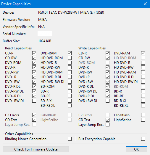 Teac DV-W28S-VS/WT-drive-capabilities.png