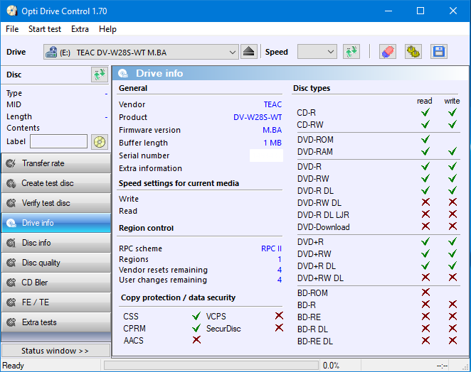 Teac DV-W28S-VS/WT-drive-info.png