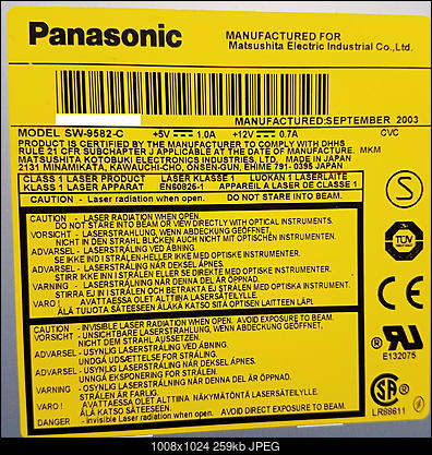 Panasonic SW-9582C 2003r-label.jpg