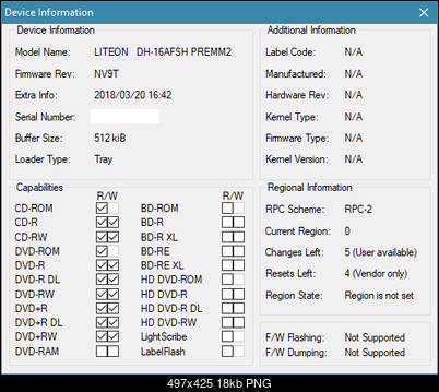 Lite-On Premium DH-16AFSH PREMM2-device-info.png