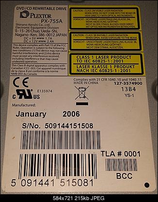 Plextor PX-755A 2005r.-label.jpg