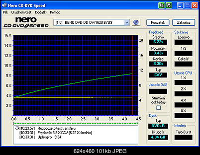 Plextor PX-716A\SA-test-transferu-benq.jpg