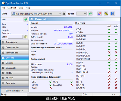 Pioneer DVR-XD11 External USB Drive-drive-info.png