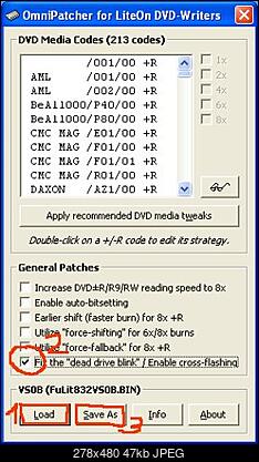 LITE-ON SOHW-1213S@SONY DRU-710A czyli SOHW-1633S-mrugajaca.jpg