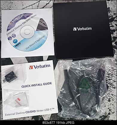 Verbatim External Slimline CD/ DVD Writer USB 3.2 GEN 1 USB-C #43886-verbatim_dvdrw_usb-c_4.jpg
