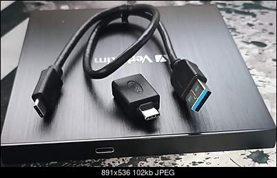 Verbatim External Slimline CD/ DVD Writer USB 3.2 GEN 1 USB-C #43886-verbatim_dvdrw_usb-c_5.jpg