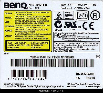 BenQ 1640 / BenQ EW164B-gora.jpg