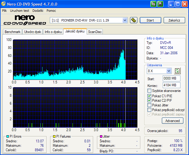 Pioneer DVR-111 D\BK\DBK\DSV\L   \ DVR-A11\A11XL-nero-cd-dvd-speed-verbatim-rx16-pioneer-111-1.06.png