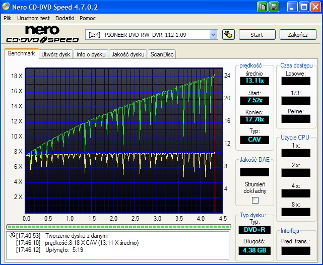 Pioneer DVR-112\-212\-A12 \-S12-zapis-verbatim-rx16-18x-pioneer-112-1.09.png