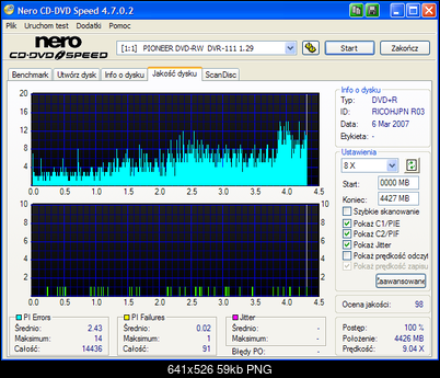 Pioneer DVR-112\-212\-A12 \-S12-nero-cd-dvd-speed-ricoh-rx16-4x-pioneer-112l-1.09.png