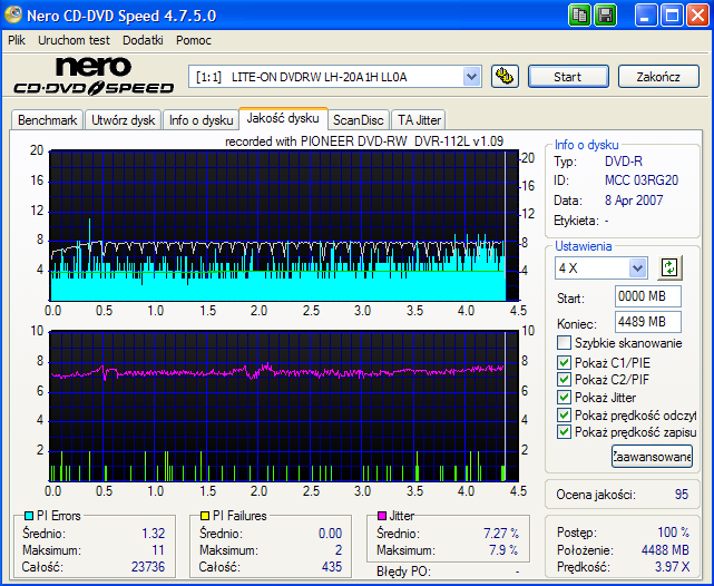 Pioneer DVR-112\-212\-A12 \-S12-nero-cd-dvd-speed-verbatim-mcc-rx16-8x-pioneer-112-a12j-1.09.png