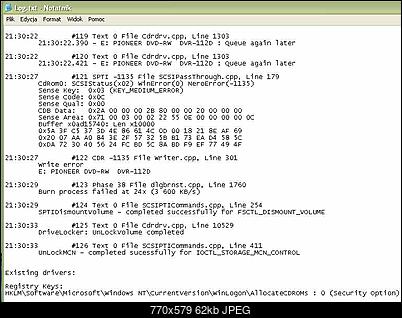 Pioneer 112 - nie zapisuje na CD.-error.jpg