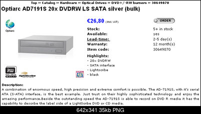Problem z odnalazieniem oprogramowania do nagrywarki dvd fir-optiarc7191s.png