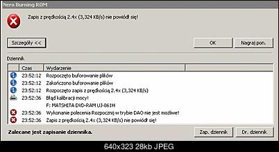 Nagrywarka MATSCHITA DVD-RAM Uj-861H - problem z nagrywaniem w DL-nero_screen.jpg