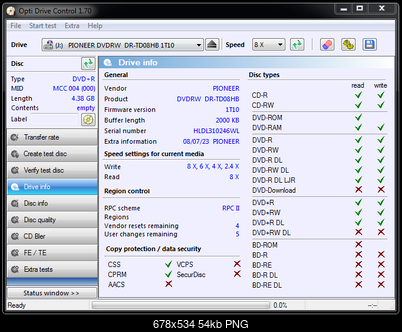 Pioneer DVR- slim modele laptopowe IDE/SATA-przechwytywanie01.png